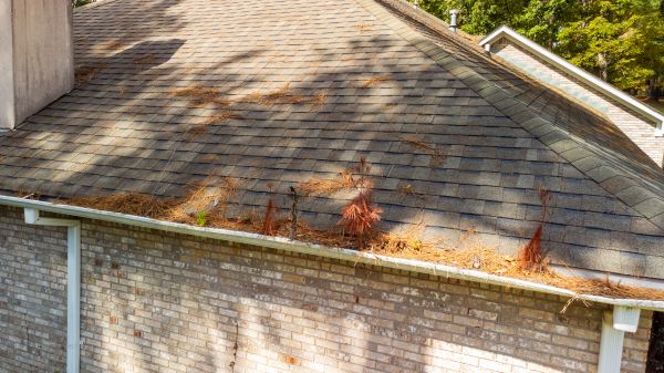 Gutter Pine Needle Removal in East Lansing